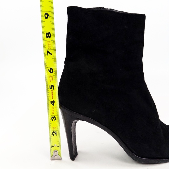 Vintage Joan Helpern Suede Ankle Boots Booties - Picture 6 of 6
